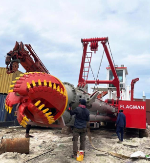 Земснаряд речной с фрезой и гидравлическим управлением Flagman JMD250-650