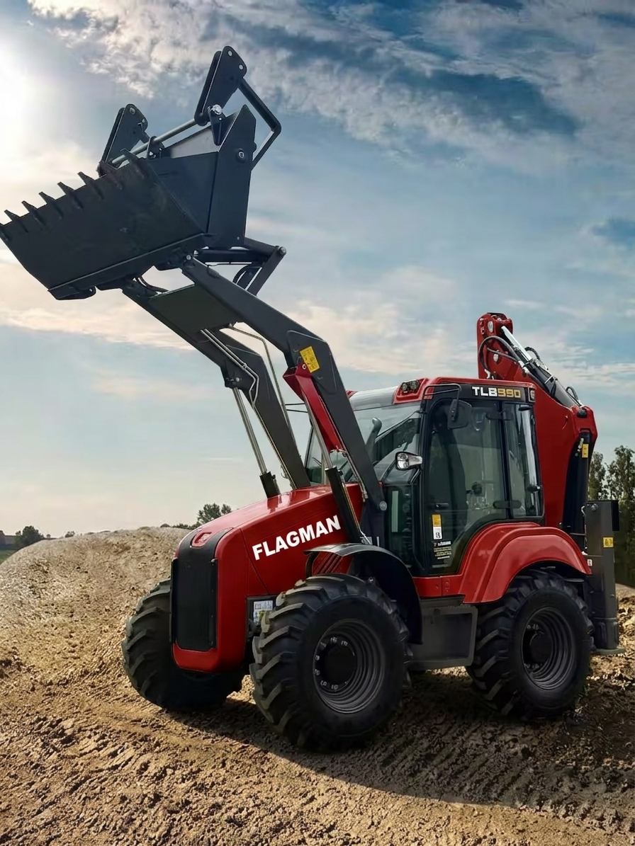 Экскаватор-погрузчик FLAGMAN TLB990